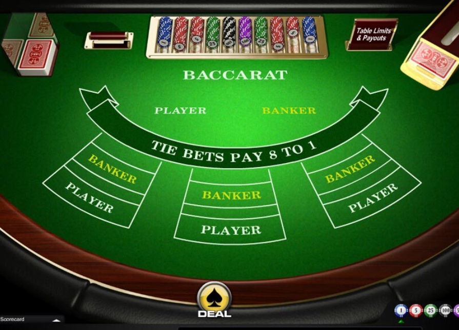 Cách chơi ván bài Baccarat tại F8bet cơ bản