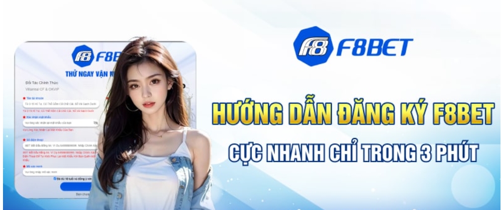 Hướng dẫn Đăng Ký F8bet